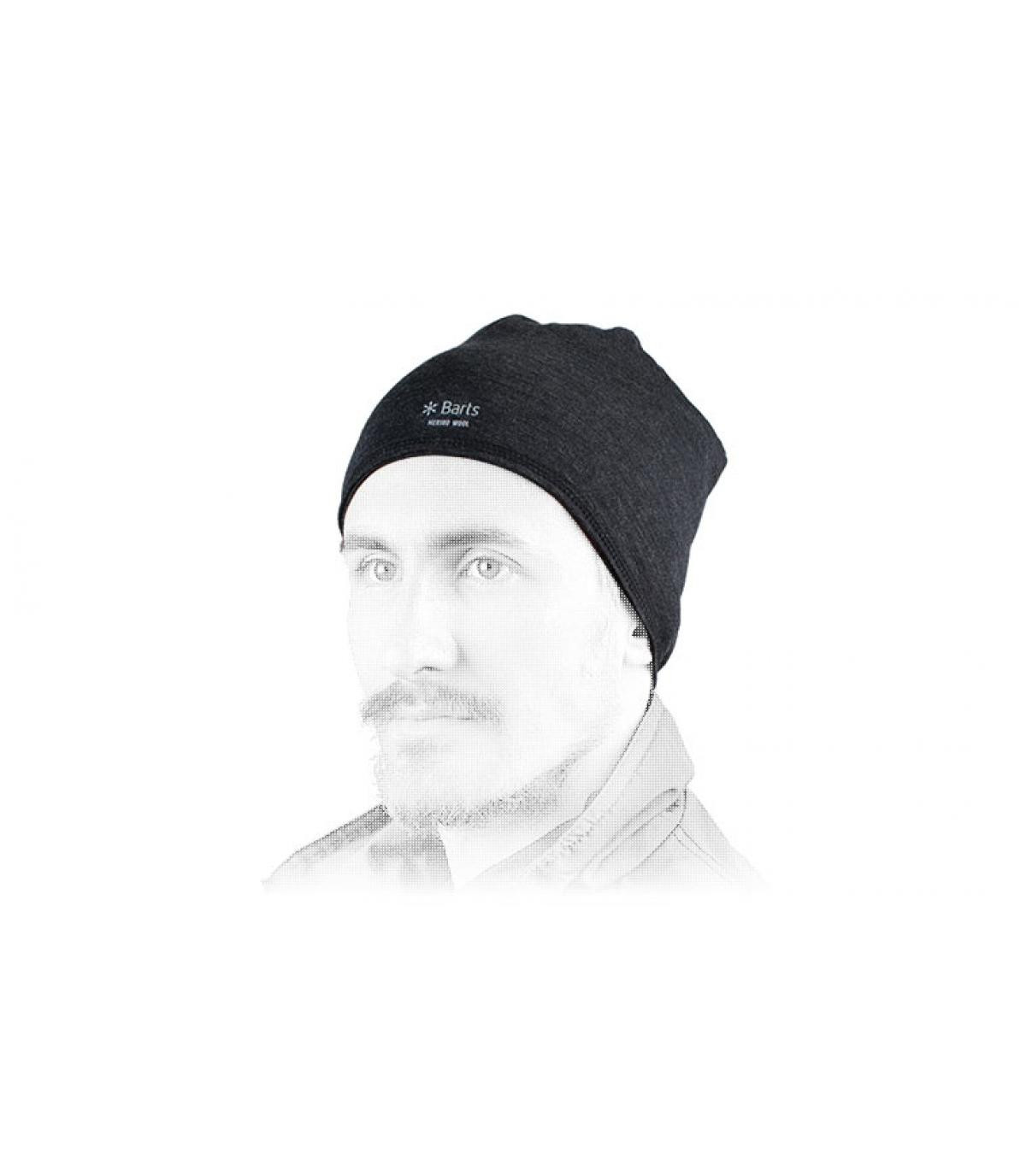 Barts gorro lana gris largo Barts gorro lana gris largo